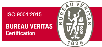 ISO certified — Bureau Veritas certification mark