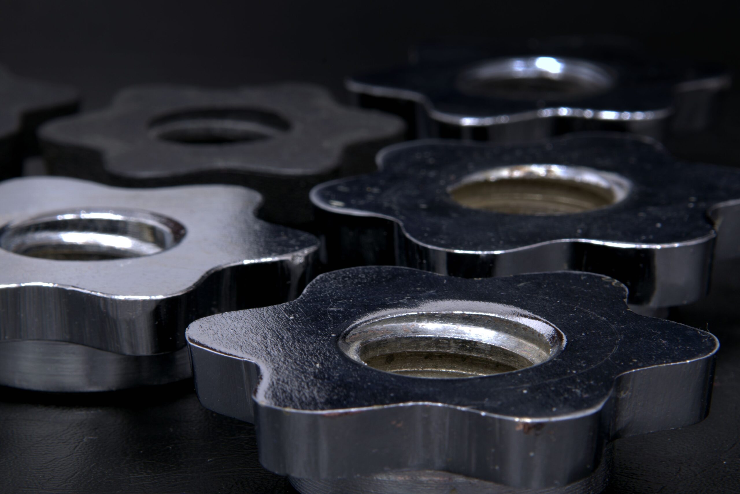 Assembly of machined components on the production floor